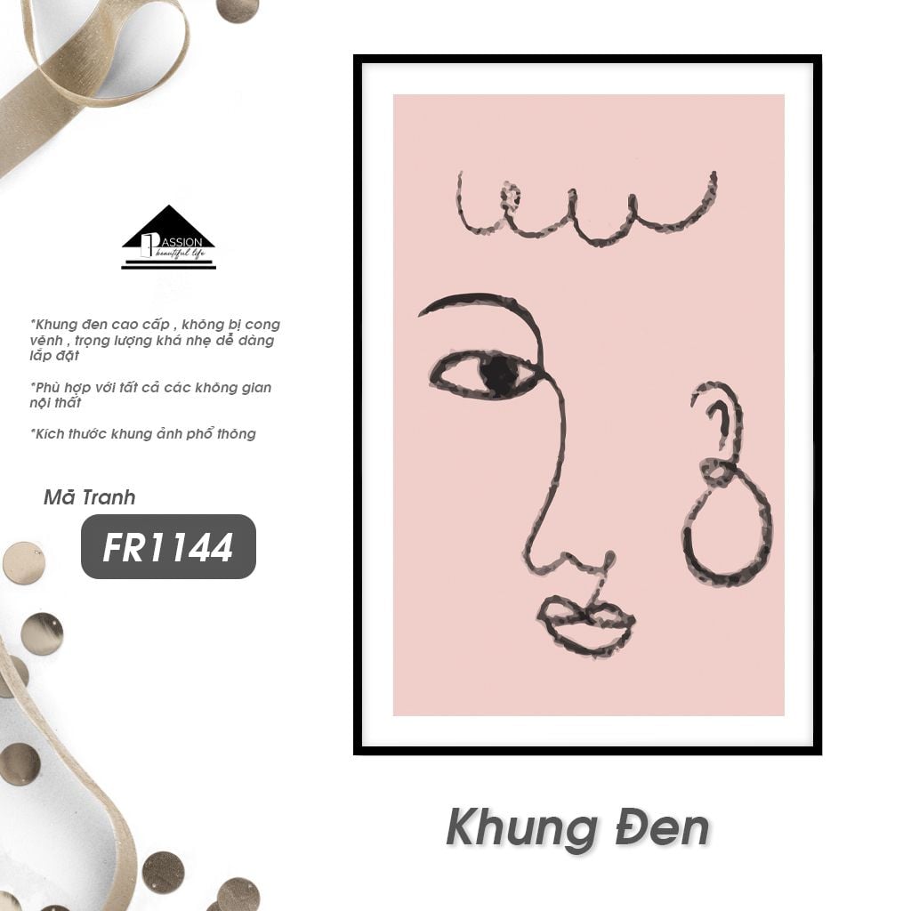 Tranh Trừu Tượng Passion FR1144