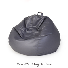Ghế Lười Túi Đậu Da PU Chống Thấm Chống Bẩn 100x120cm
