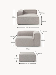 Ghế Sofa Thiết Kế Khối Vuông Đa Phong Cách