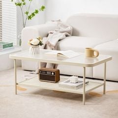 Bàn Phòng Khách Hiện Đại Mặt Thủy Tinh Bàn Đơn Giản Phong Cách Nhật Bản
