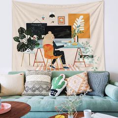 Tranh Vải Treo Tường Hoạt Hình Đáng Yêu