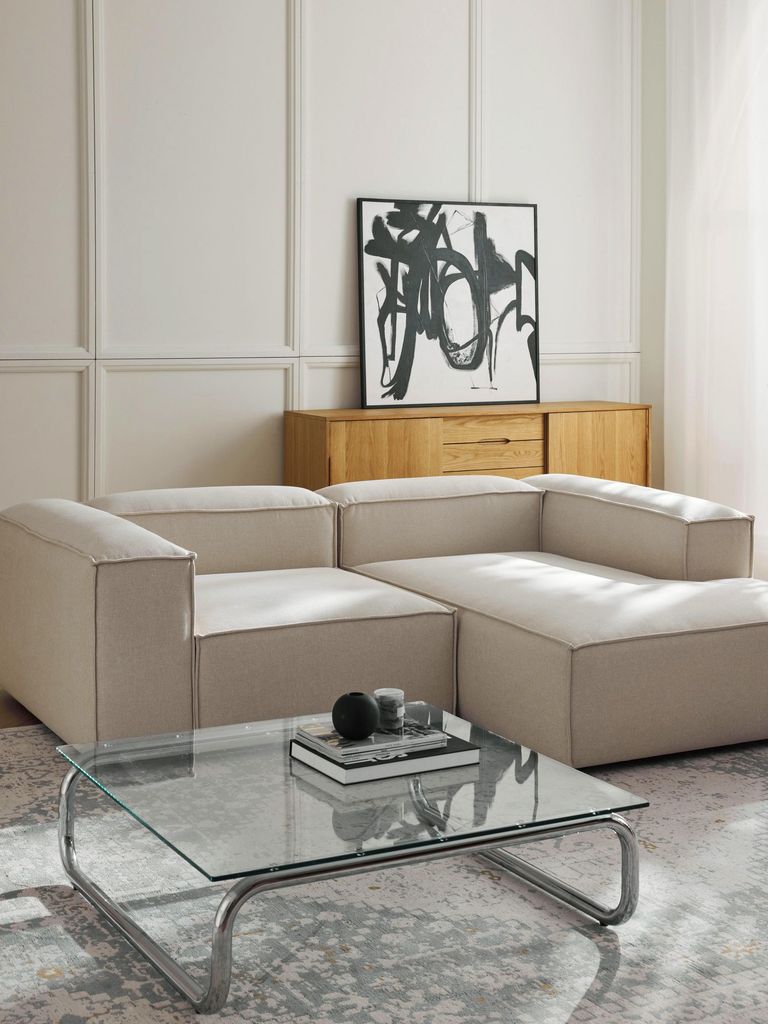 Ghế Sofa Chữ L Tissue Phối 2 Khối