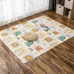 Thảm Cotton Trải Sàn Nhật Bản Hoạt Hình Thú Đáng Yêu - Thỏ