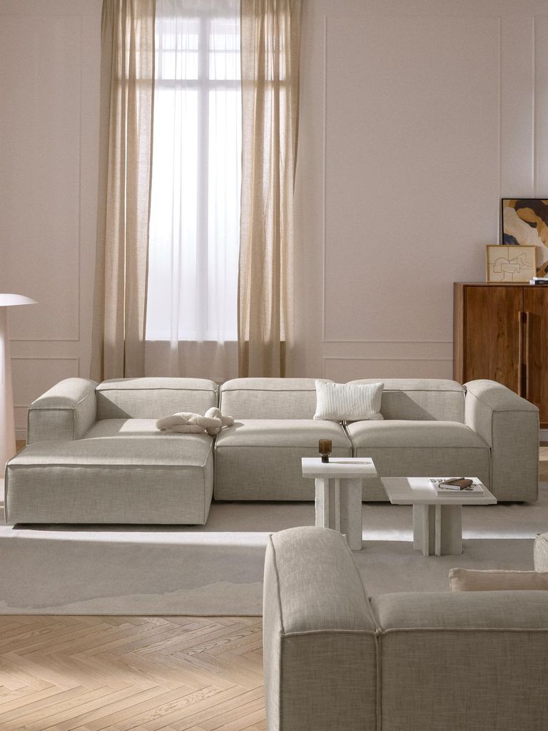 Ghế Sofa Chữ L Phối 3 Khối