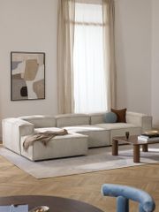 Ghế Sofa Chữ L Phối 3 Khối