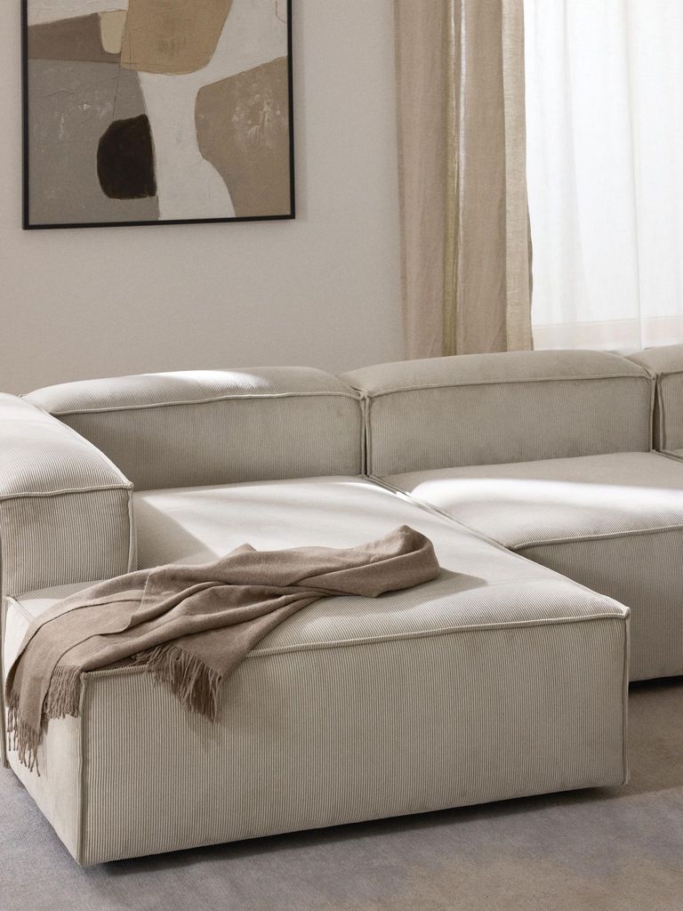 Ghế Sofa Chữ L Phối 3 Khối