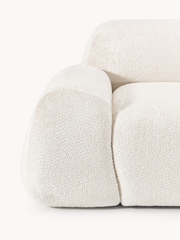 Ghế Sofa Dài Phong Cách Gấu Teddy Tay Thấp Thư Giãn