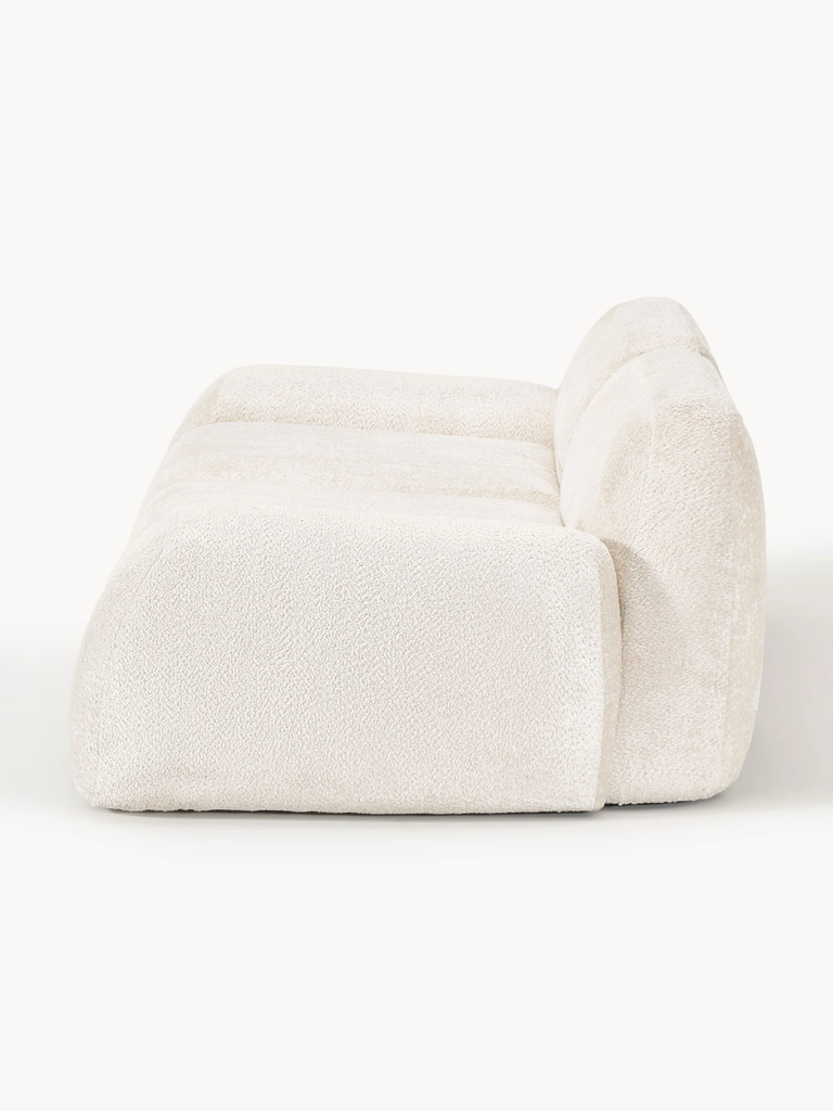 Ghế Sofa Dài Phong Cách Gấu Teddy Tay Thấp Thư Giãn