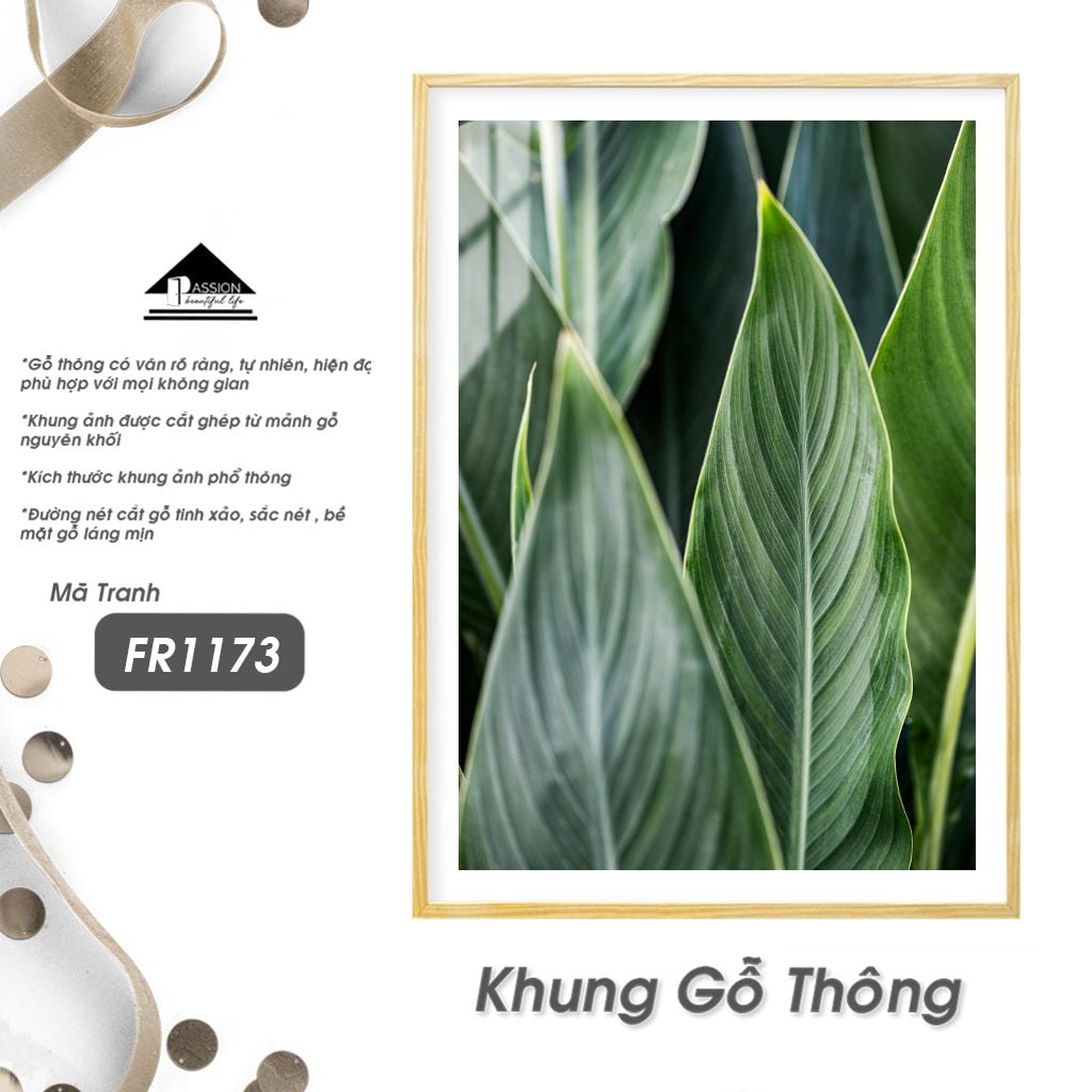 Tranh Thực Vật Passion FR1173