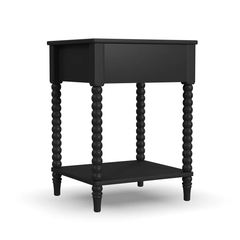 Tủ Đầu Giường Phong Cách Vintage Chân Gợn Sóng