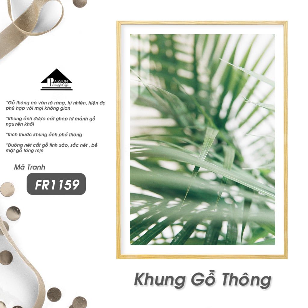 Tranh Thực Vật Passion FR1159