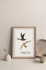 Tranh Treo Tường Đôi Chim Oiseau