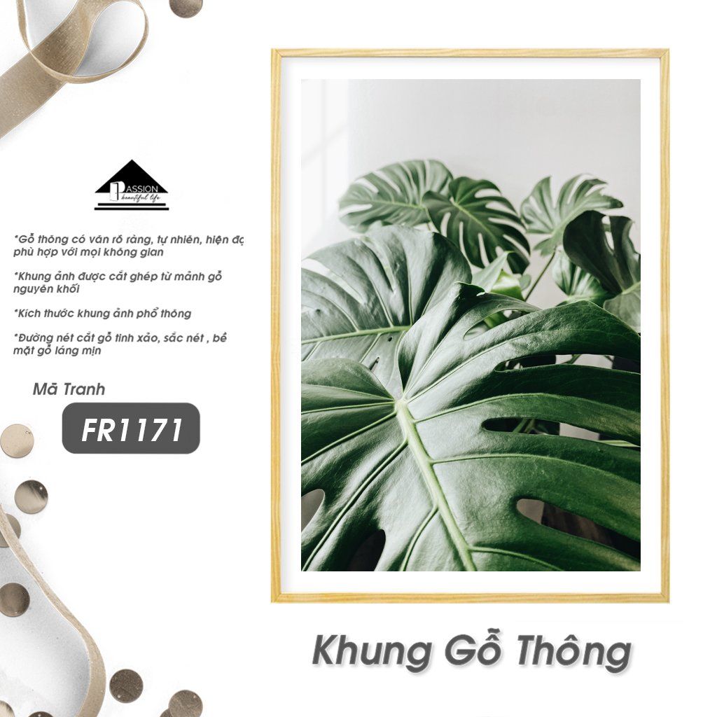Tranh Thực Vật Passion FR1171