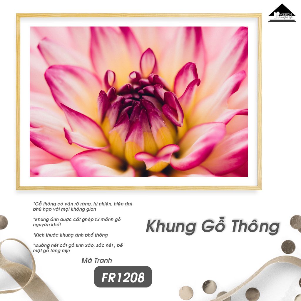 Tranh Thực Vật Passion FR1208