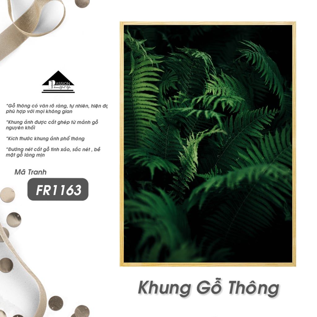 Tranh Thực Vật Passion FR1163