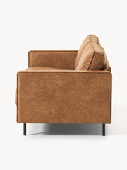 Ghế Sofa Da Đơn Giản Phong Cách Bắc Âu