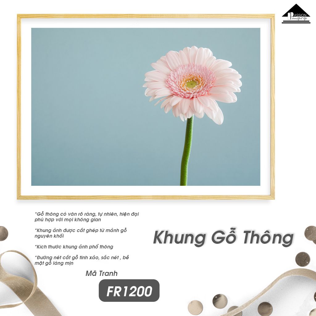 Tranh Thực Vật Passion FR1200