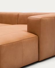 Ghế Sofa Da Chữ L Hiện Đại
