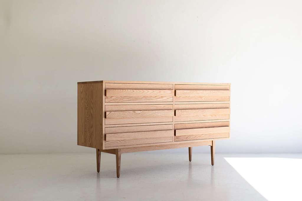 Tủ Console Tủ Phụ Trang Trí Sọc Ngang Dresser