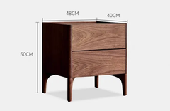 Tủ Đầu Giường Gỗ Mộc Nhật Bản