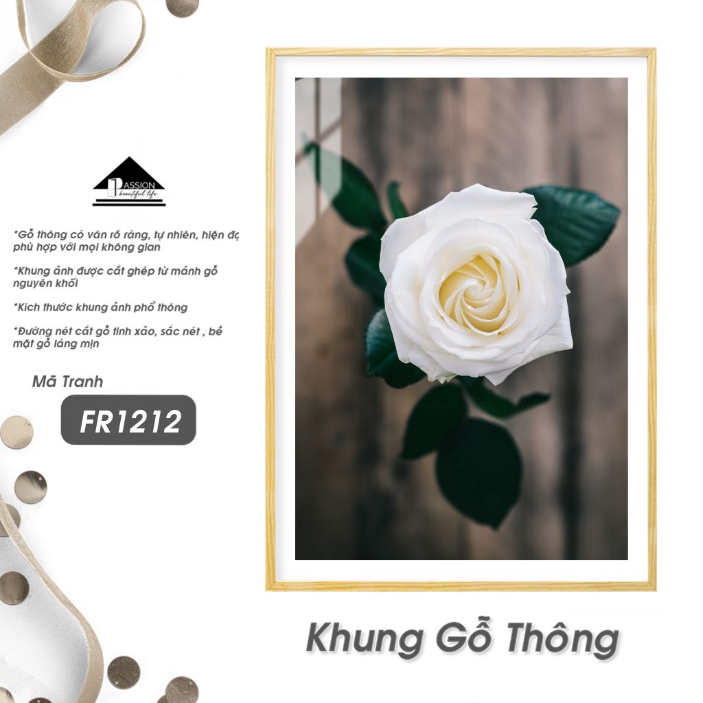 Tranh Thực Vật Passion FR1212