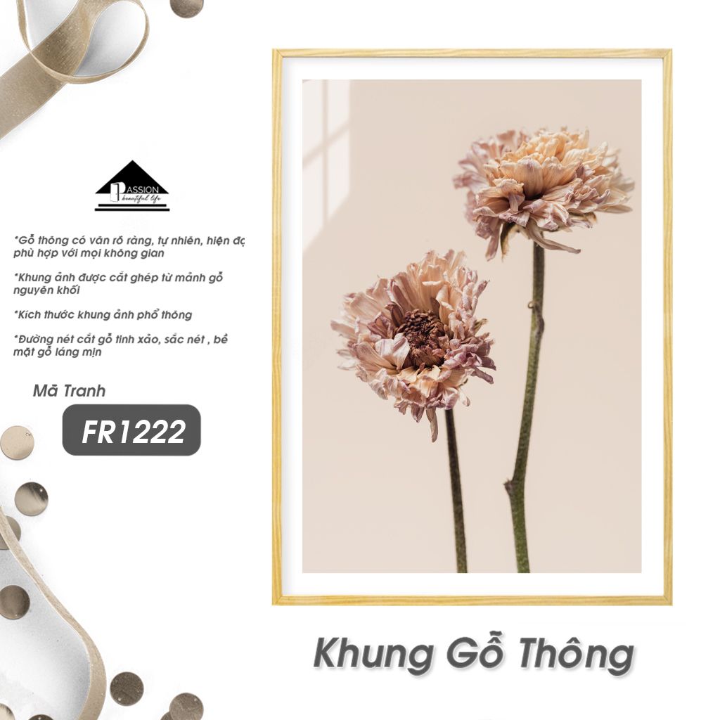 Tranh Thực Vật Passion FR1222