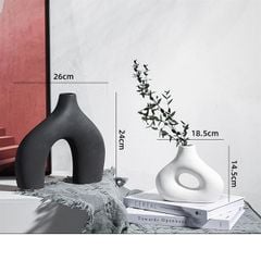 Set Bình hoa Trang Trí Khu Vực Ra Vào Kệ Tủ Bàn Làm Việc Sang Trọng