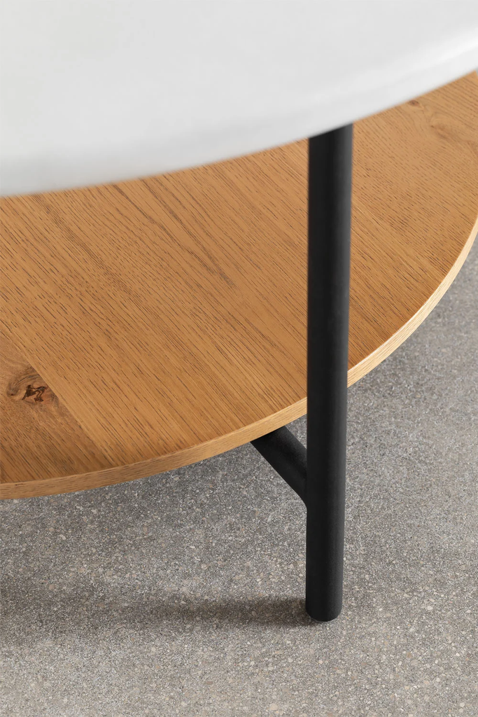 Bàn Trà Chân Sắt 2 Tầng