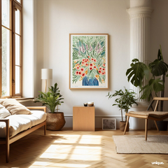 Tranh Treo Tường La Poire Hoa Mẫu Đơn Sơn Dầu