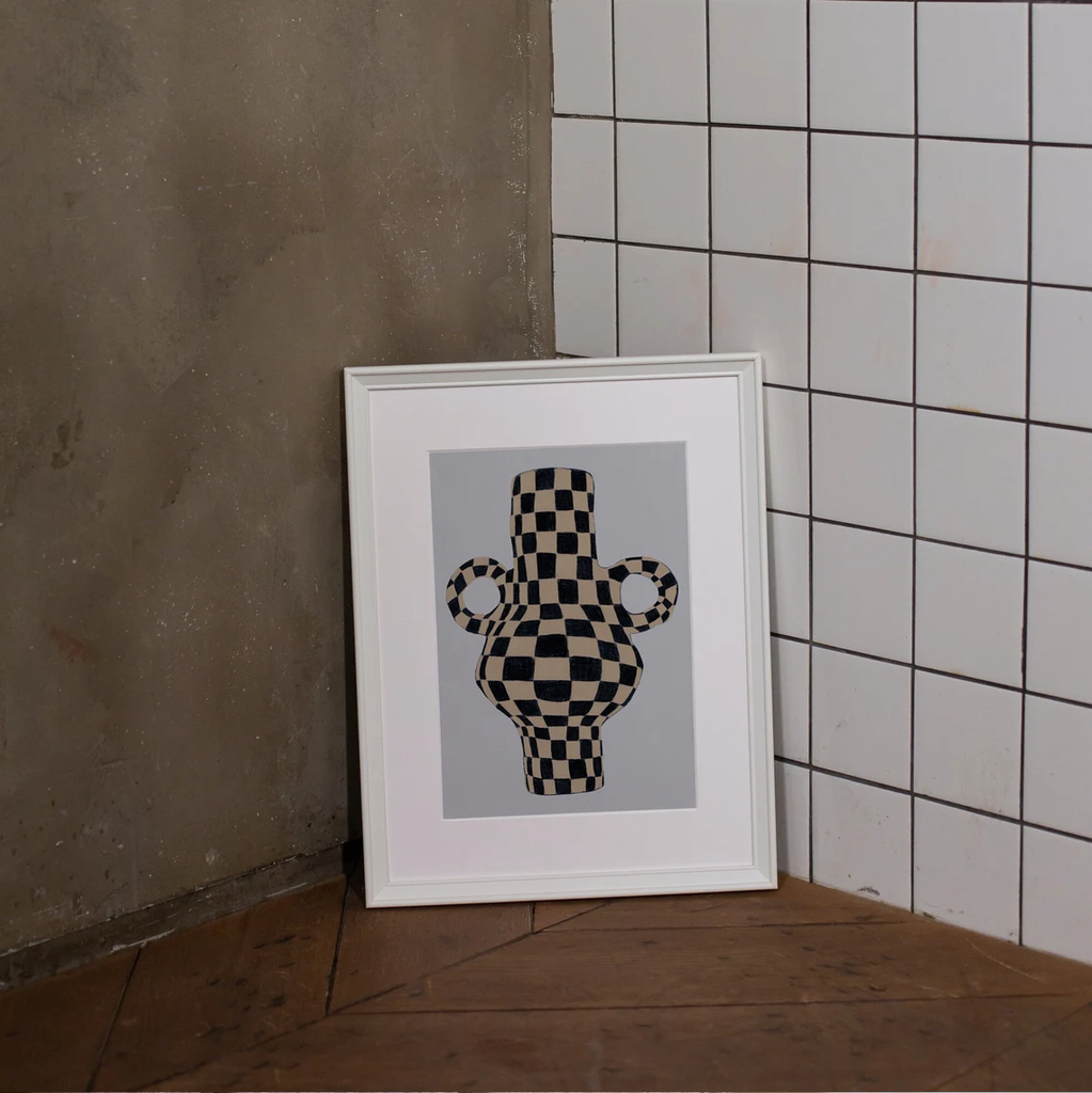 Tranh Treo Tường Bình Hoa Phong Cách Chiết Trung