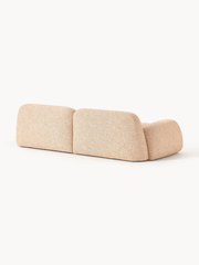 Ghế Sofa Dài Phong Cách Gấu Teddy Tay Thấp Thư Giãn