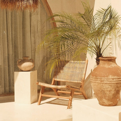 Ghế Đan Lưới Pantio Gỗ Teak
