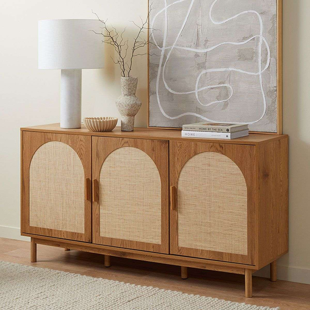 Tủ Console Trang Trí Phong Cách Mid Century