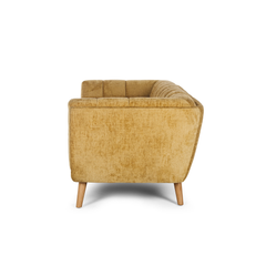 Ghế Sofa Dài Phòng Khách Dijon Yellow