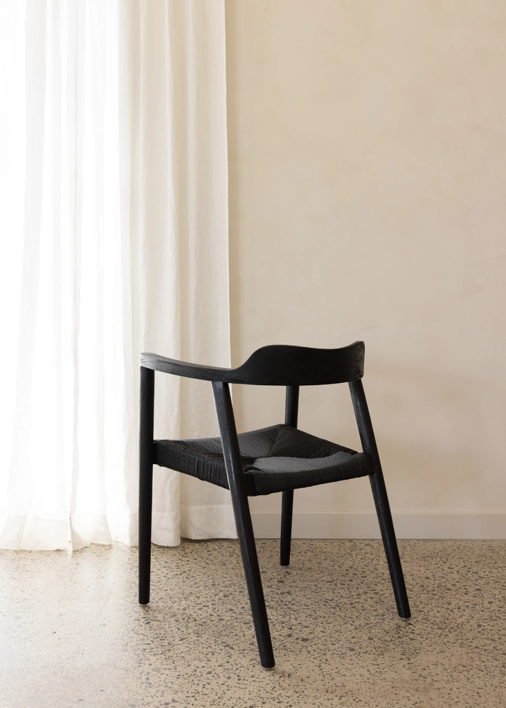 Ghế Ăn Gỗ Tần Bì Đan Dây Giấy Bilbo