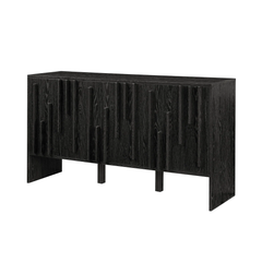 Tủ Console Sideboard Sọc Oak