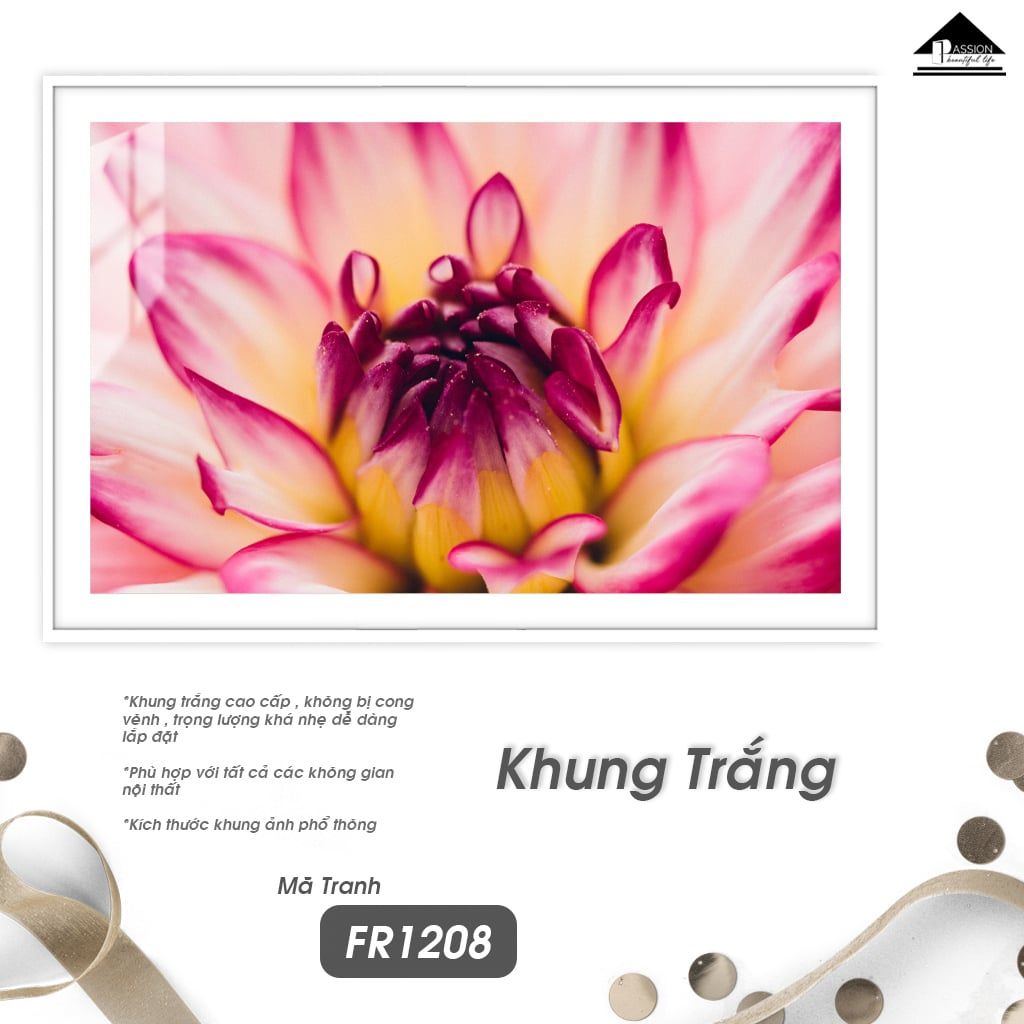 Tranh Thực Vật Passion FR1208