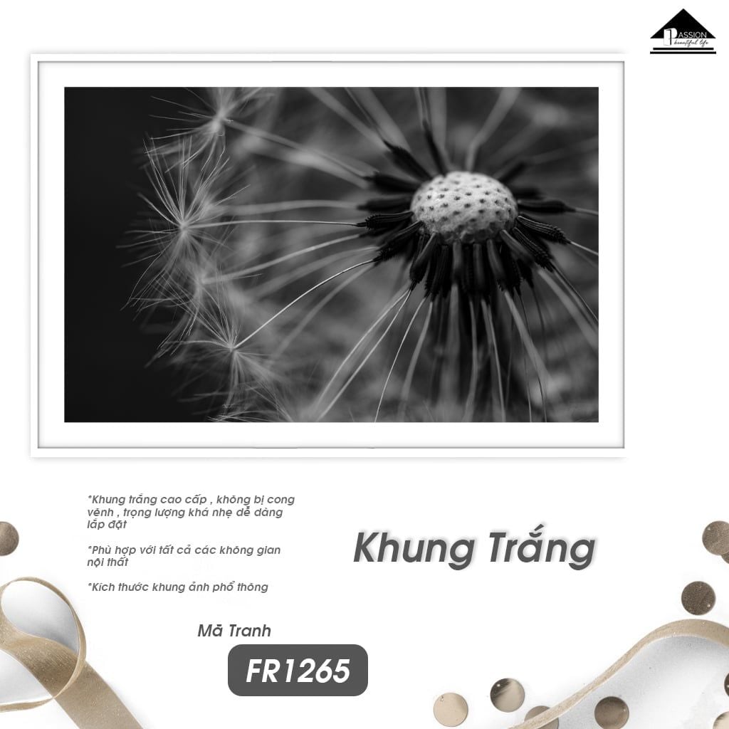 Tranh Thực Vật Passion FR1265