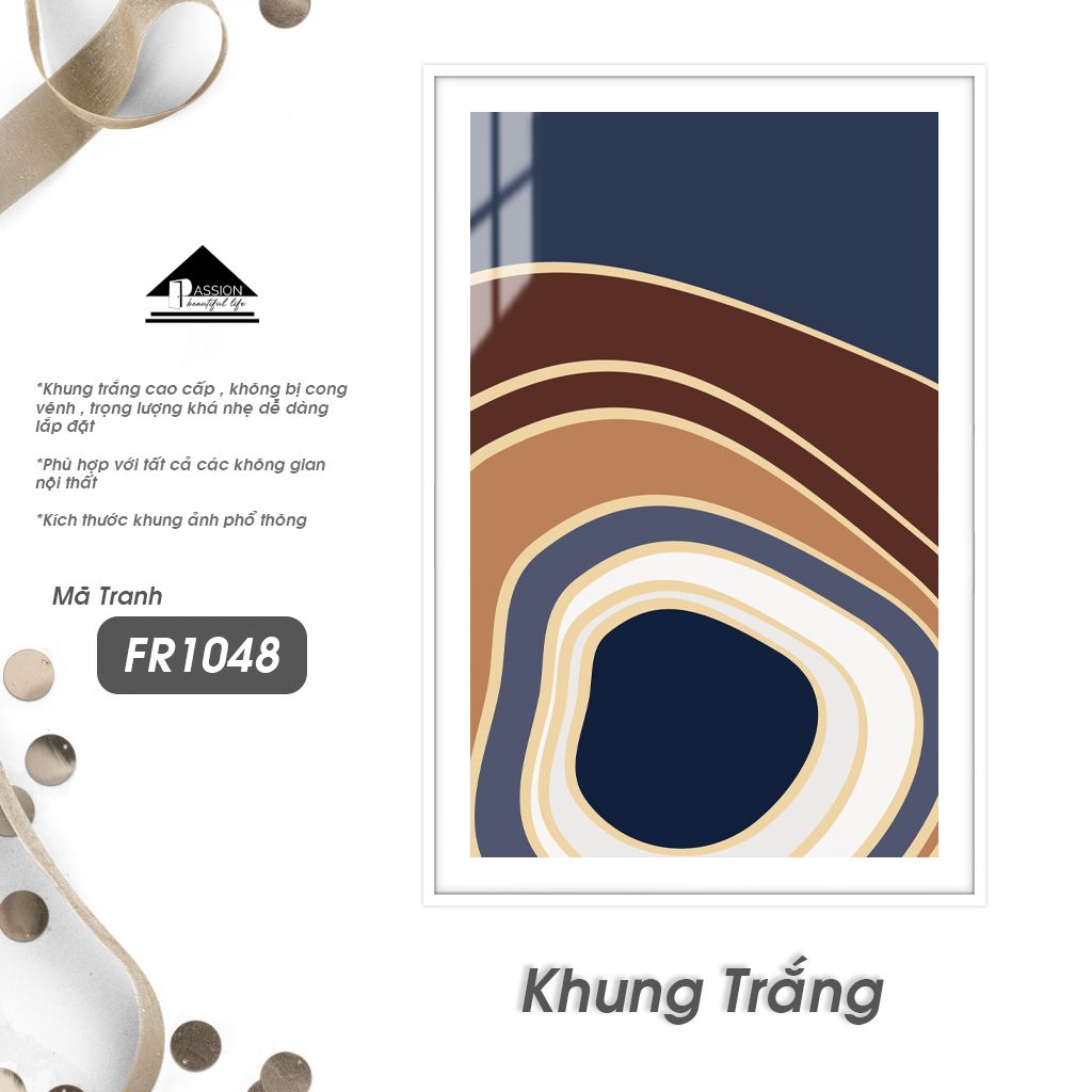 Tranh Bộ Trừu Tượng Passion FR1048