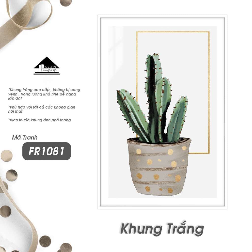 Tranh Thực Vật Passion FR1081
