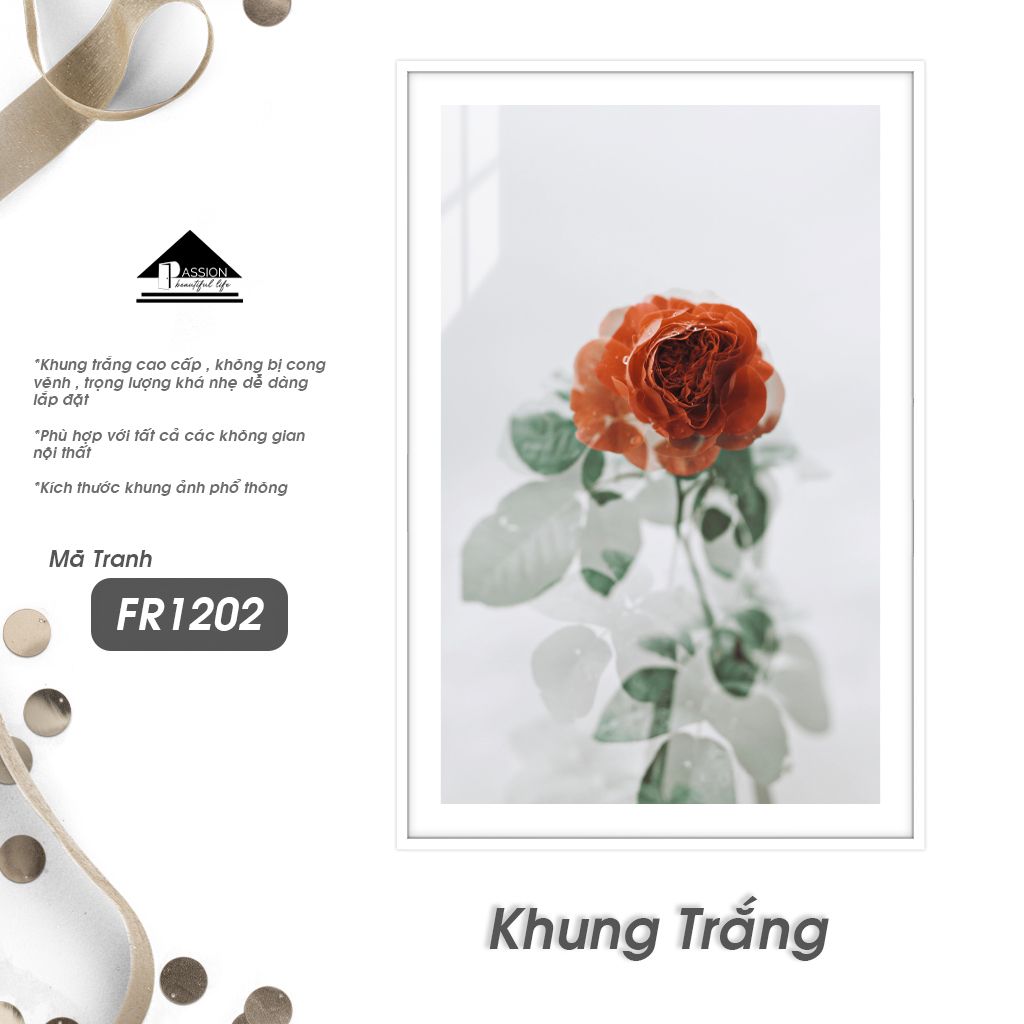 Tranh Thực Vật Passion FR1202