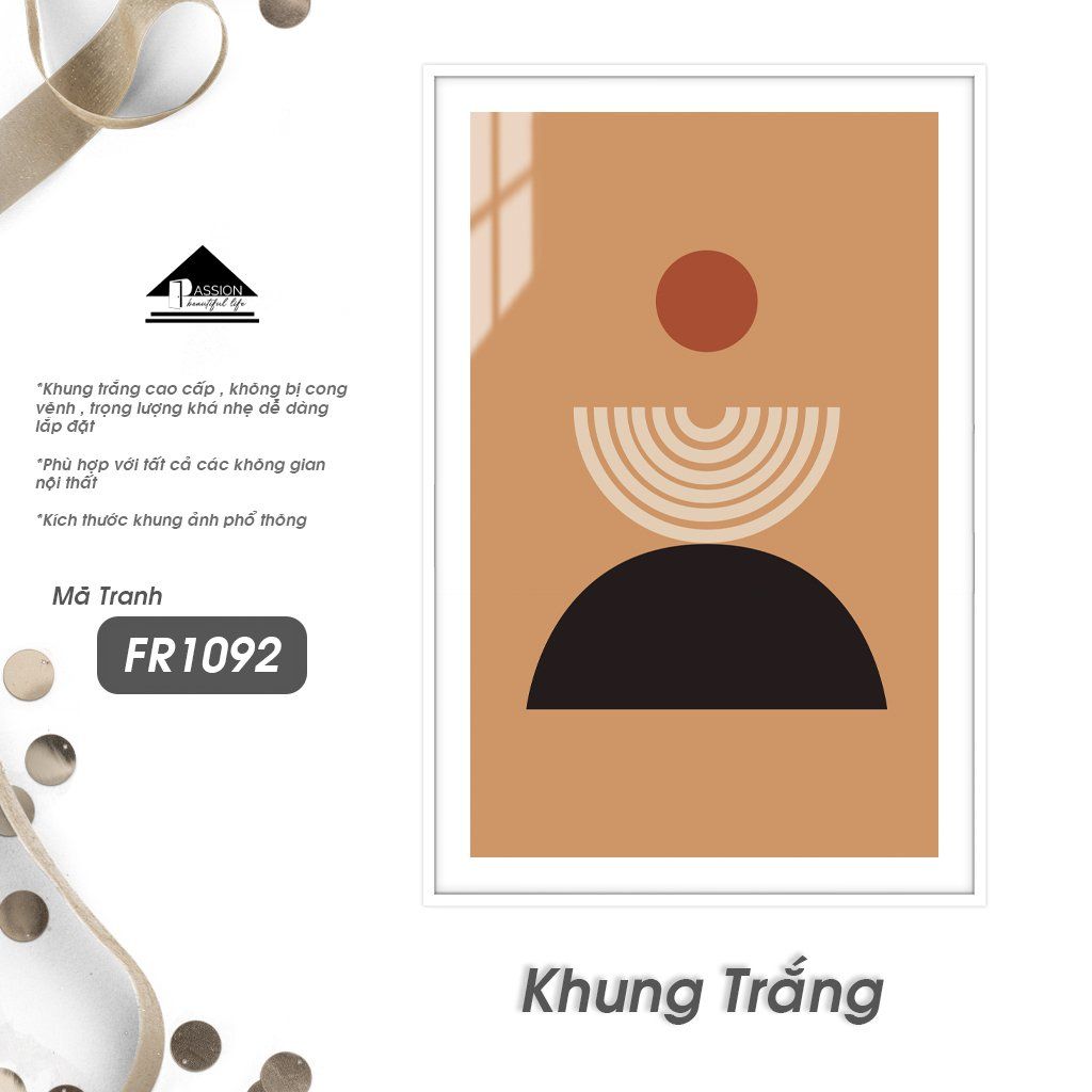 Tranh Hình Học Hiện Đại Passion FR1092