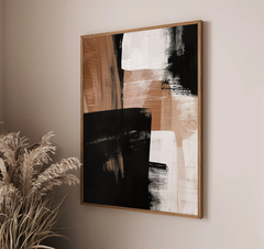 Tranh Trừu Tượng Japandi Minimalist
