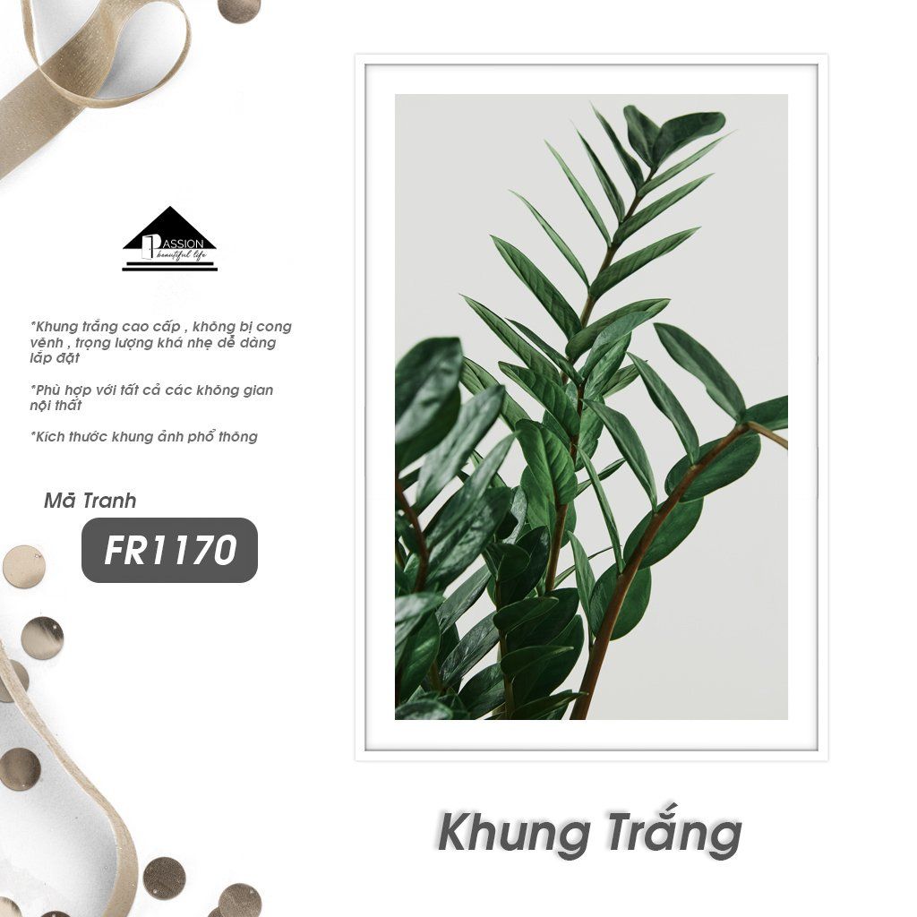 Tranh Thực Vật Passion FR1170
