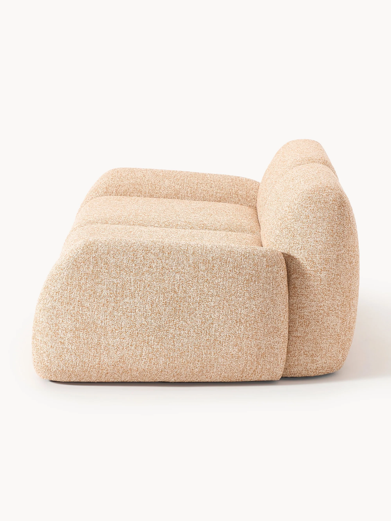 Ghế Sofa Dài Phong Cách Gấu Teddy Tay Thấp Thư Giãn