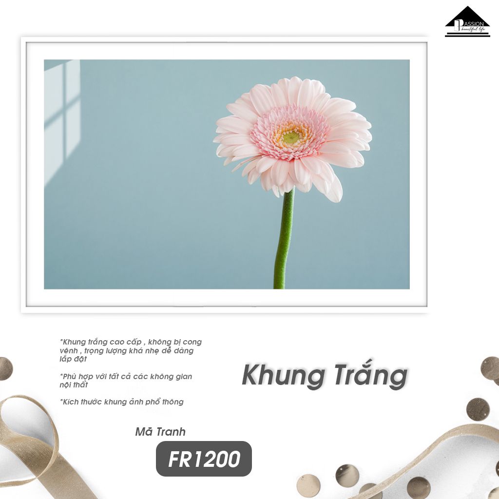 Tranh Thực Vật Passion FR1200