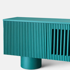 Tủ TiVi Décor Phòng Khách Phong Cách Mid Century Color Block