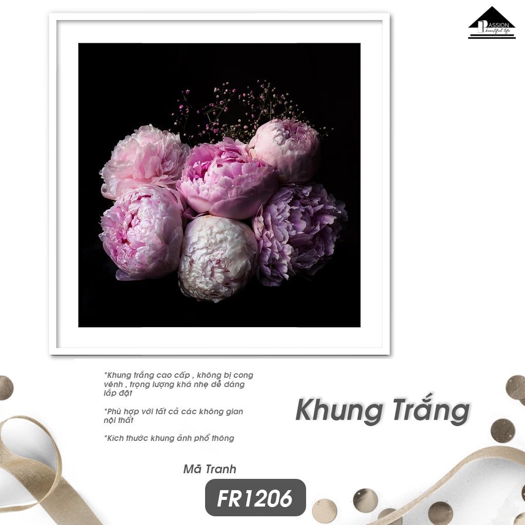 Tranh Thực Vật Passion FR1206