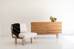 Tủ Console Tủ Phụ Trang Trí Sọc Ngang Dresser