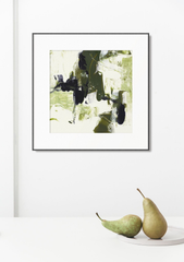 Tranh Trừu Tượng Olive Green Painting Đương Đại
